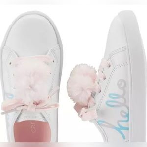 Carters Hello Pom Pom Girl Sneakers